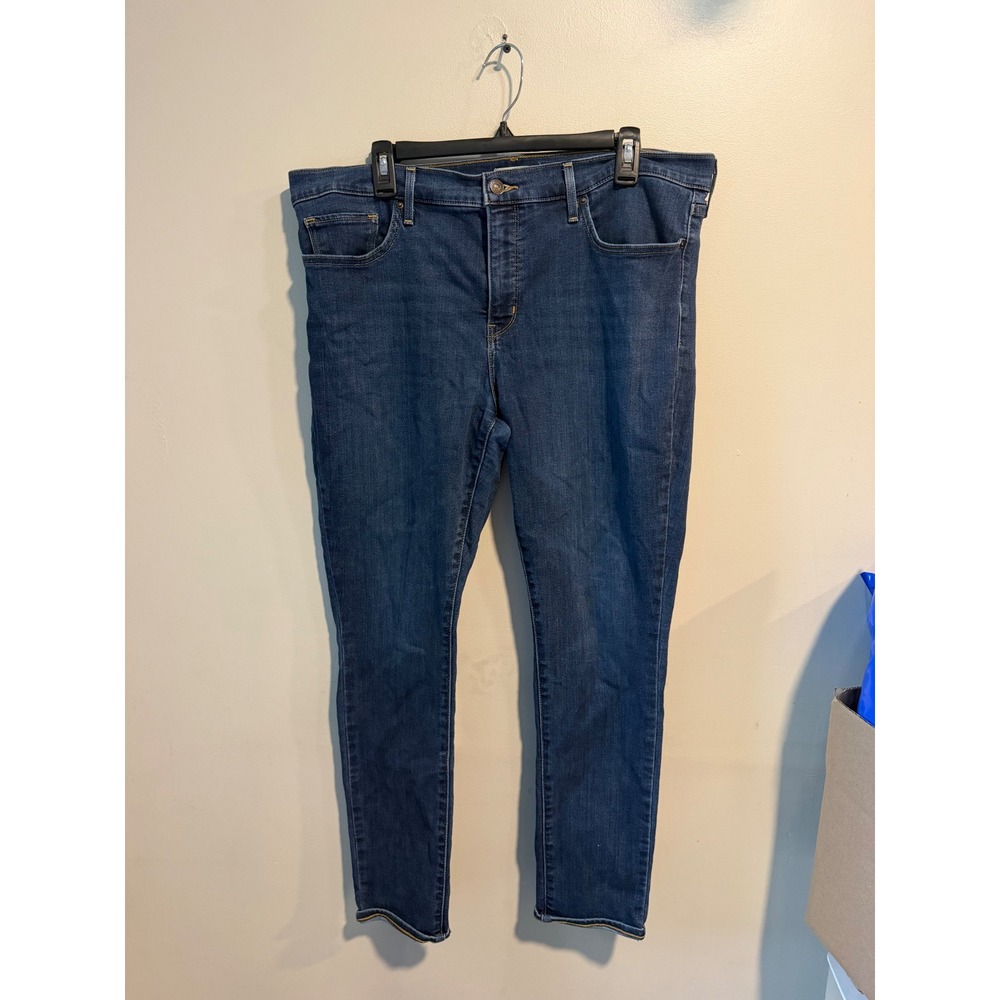 Levis 311 Shaping Skinny Jeans Mens 34x30 Dark Wash Blue Denim Pants